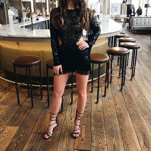 Vince Camuto Black Strappy heels